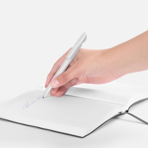 Изображение №6 | Ручка шариковая Evoxx Recycled, белая