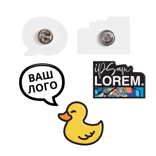 Изображение №1 | Значок металлический Essence на заказ