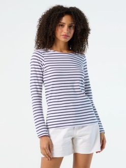 Изображение №4 | Футболка женская Marine Women, белый/красный, размер XS