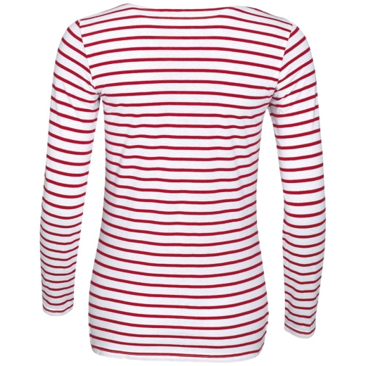 Изображение №2 | Футболка женская Marine Women, белый/красный, размер XS