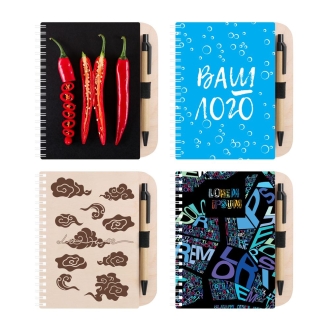 Изображение №1 | Блокнот на пружине Woodpad на заказ