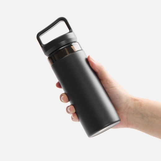 Изображение №3 | Термостакан Leval с ситечком, черный