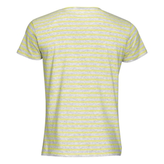 Изображение №2 | Футболка Miles Men серый с желтым, размер S