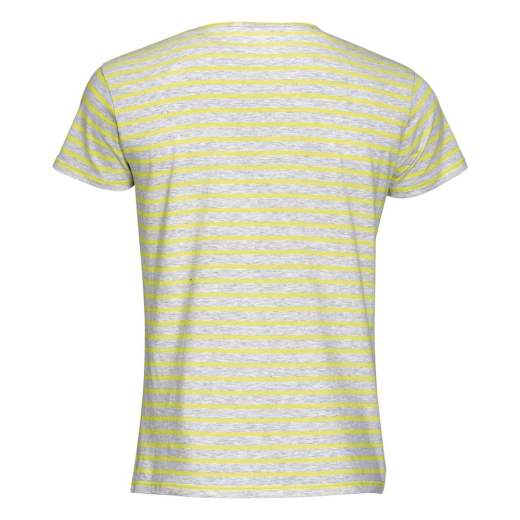 Изображение №2 | Футболка Miles Men серый с желтым, размер S