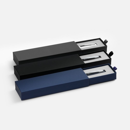 Изображение №4 | Ручка шариковая Bolt Soft Touch в футляре, черная