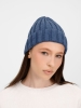 Изображение №5 | Шапка Metelitsa, синий меланж (джинс)
