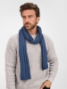 Изображение №5 | Шарф Metelitsa, синий меланж (джинс)