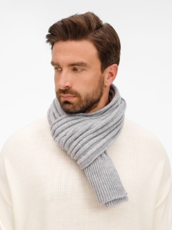 Изображение №5 | Шарф Bellish, светло-серый меланж