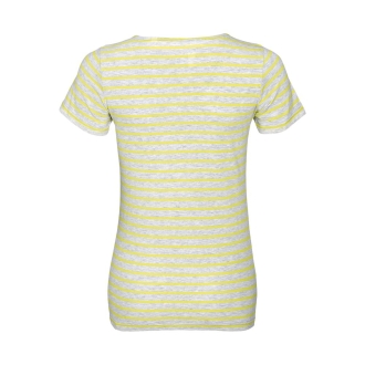 Изображение №2 | Футболка Miles Women серый с желтым, размер XS