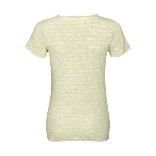 Изображение №2 | Футболка Miles Women серый с желтым, размер XS