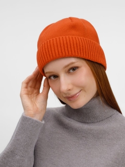 Изображение №5 | Шапка ComFleece, темно-оранжевая (кирпичная)