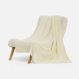 Изображение №2 | Плед Chainfield, белый (молочный)