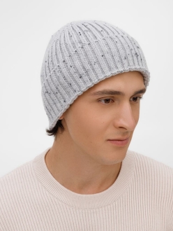 Изображение №5 | Шапка Spotti, светло-серая