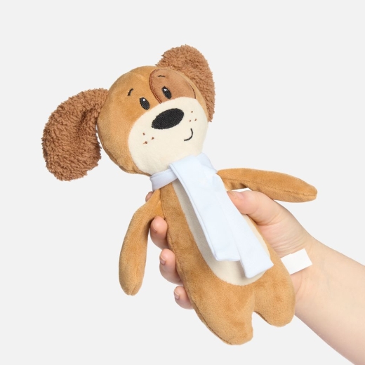 Изображение №2 | Мягкая игрушка Beastie Toys, собачка с белым шарфом