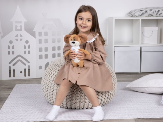 Изображение №7 | Мягкая игрушка Beastie Toys, собачка с белым шарфом