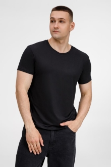 Изображение №1 | Футболка унисекс Senti, черная, размер S