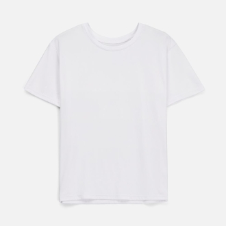 Изображение №2 | Футболка унисекс Senti, белая, размер S