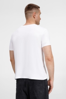 Изображение №7 | Футболка унисекс Senti, белая, размер S