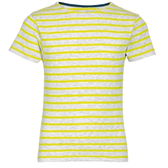 Изображение №1 | Футболка Miles Kids серый с желтым, размер 04Y