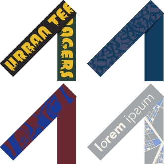 Изображение №1 | Шарф Tricksy Classic Net, XXL на заказ, акрил