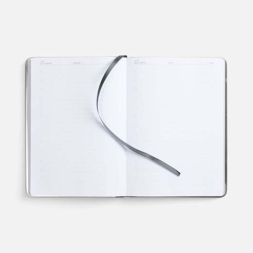 Изображение №7 | Ежедневник Metal Frame на заказ, датированный, серый