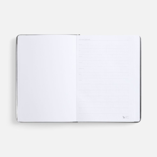 Изображение №8 | Ежедневник Metal Frame на заказ, датированный, серый