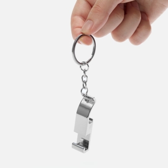 Изображение №4 | Брелок-подставка с открывалкой Virke, серебристый