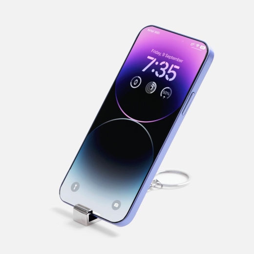 Изображение №5 | Брелок-подставка с открывалкой Virke, серебристый