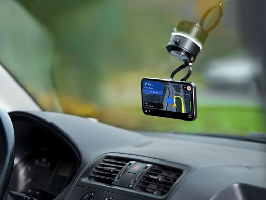 Изображение №7 | Вакуумный магнитный держатель airFix, черный с серым