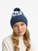 Изображение №4 | Шапка Wintertude, синяя с белым