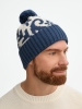Изображение №7 | Шапка Wintertude, синяя с белым