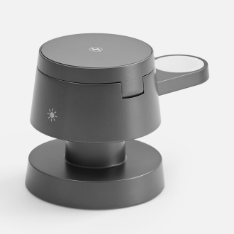 Изображение №3 | Станция беспроводной зарядки с подсветкой Lume, серая