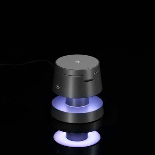 Изображение №7 | Станция беспроводной зарядки с подсветкой Lume, серая