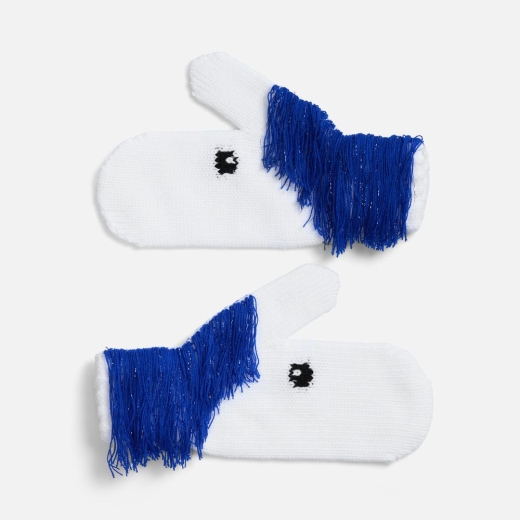 Изображение №1 | Варежки «Игогошки», с синей гривой