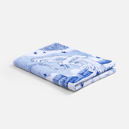 Изображение №3 | Флисовый плед «Чудеса прилетели»