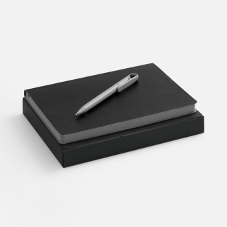 Изображение №1 | Набор Doppio, черный с серым