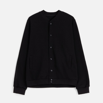 Изображение №2 | Бомбер унисекс Nuppu, черный, размер S