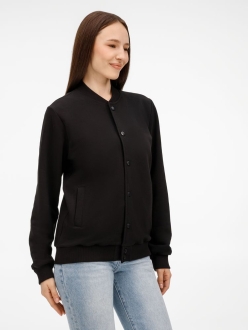 Изображение №9 | Бомбер унисекс Nuppu, черный, размер S