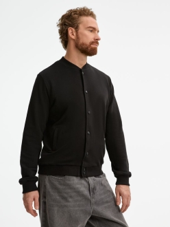 Изображение №15 | Бомбер унисекс Nuppu, черный, размер S