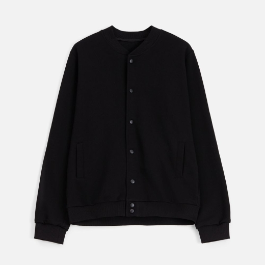 Изображение №2 | Бомбер унисекс Nuppu, черный, размер S
