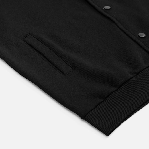 Изображение №6 | Бомбер унисекс Nuppu, черный, размер S