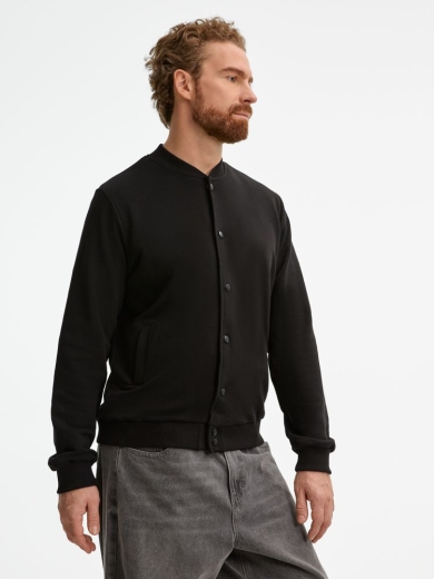 Изображение №15 | Бомбер унисекс Nuppu, черный, размер S