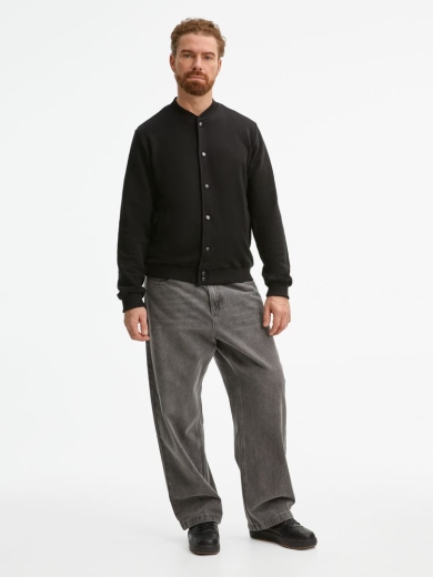 Изображение №17 | Бомбер унисекс Nuppu, черный, размер S