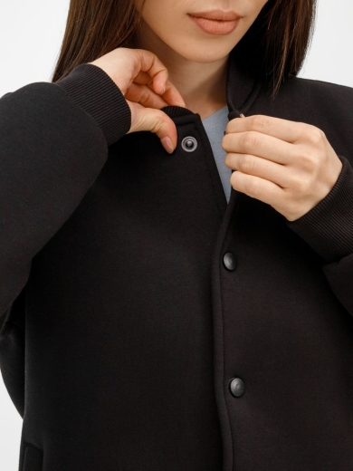 Изображение №11 | Бомбер унисекс AtmosWear, черный, размер S