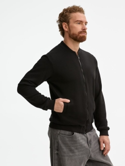 Изображение №15 | Бомбер унисекс Townie, черный, размер S