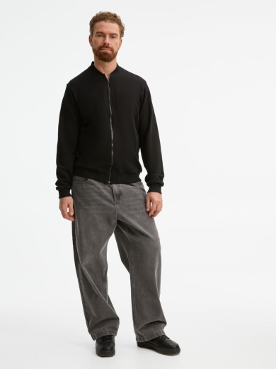 Изображение №17 | Бомбер унисекс Townie, черный, размер S