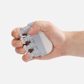 Изображение №6 | Эспандер кистевой FingerTap, серый с белым