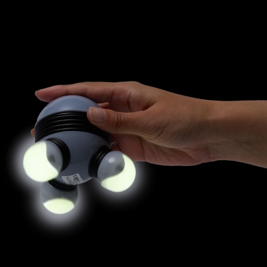 Изображение №4 | Ручной вибромассажер Spacy, серый с черным