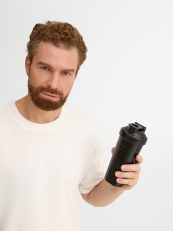 Изображение №7 | Спортивный шейкер Shake It Easy, черный