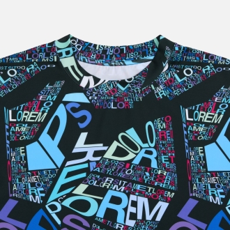 Изображение №4 | Футболка из бифлекса Morfiss с полной запечаткой на заказ, размер XS/S